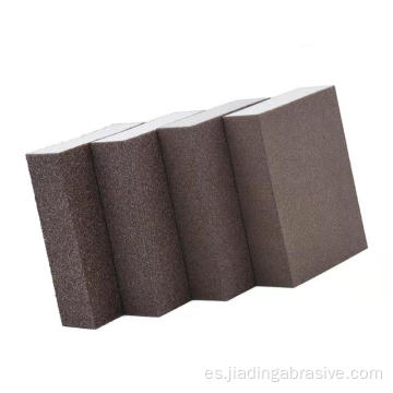 Bloque de lijado de esponja abrasivo personalizado para pulido fino